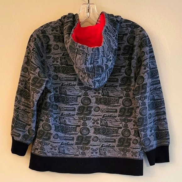 Disney Cars Lighning McQueen zip up hoodie - Picture 2 of 5